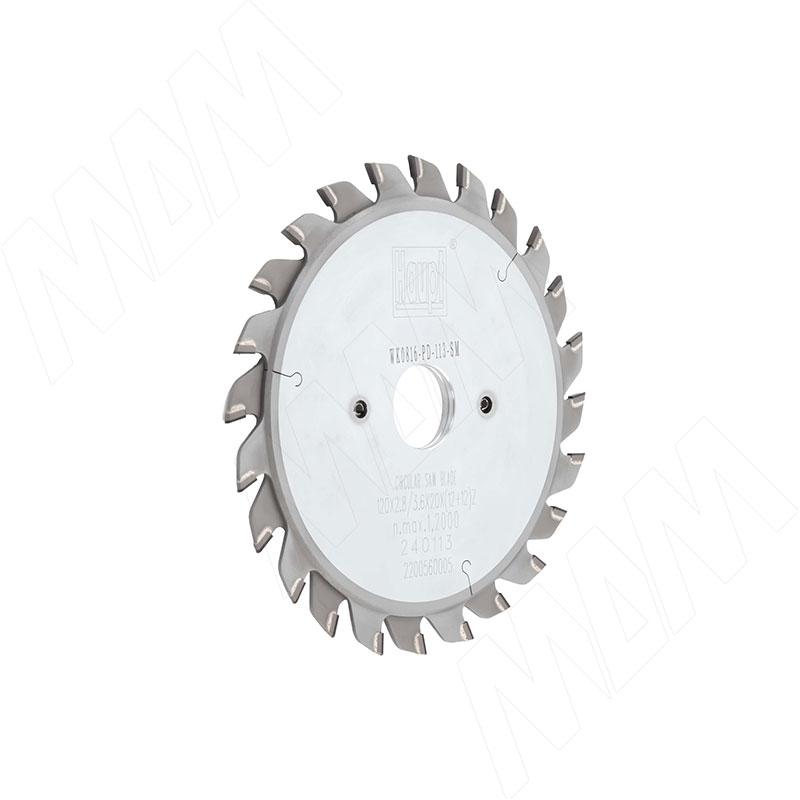 Алмазная дисковая пила подрезная 120x2.8-3.6/2.2x20 Z12+12Z FZ