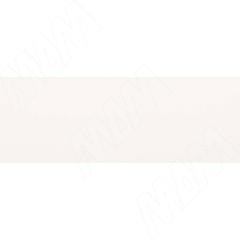 Кромка ПВХ Белый, гладкая (Kr 8100), 200 пог.м