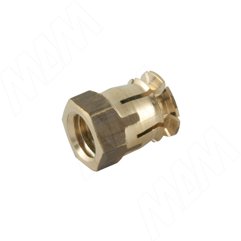 Футорка распорная металлическая, c шариком, D10, М8x19