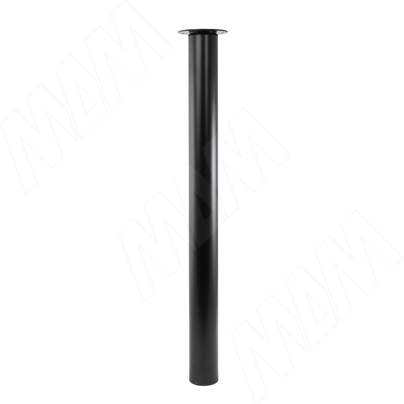 Опора для стола выдвижная, D60/50, H=710-870мм, черный, 4шт.